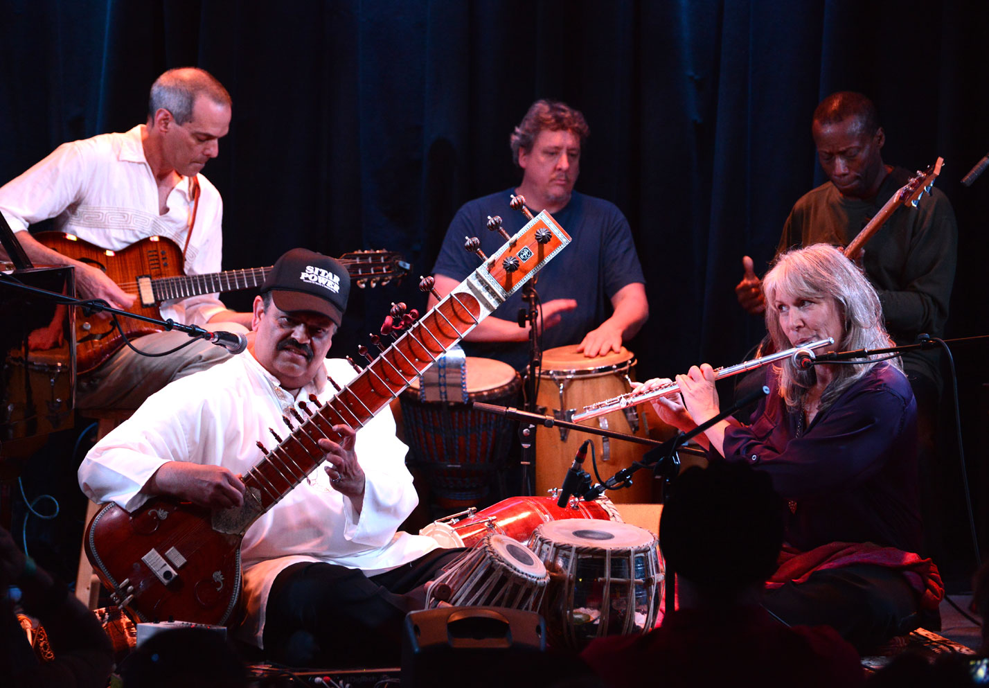 World Beat Raga Rock! Ashwin Batish live at the Kuumbwa Jazz Center, Santa Cruz. All rights reserved. 2012 Ashwin Batish. Copyrighted image. Photographer Chris Bratt