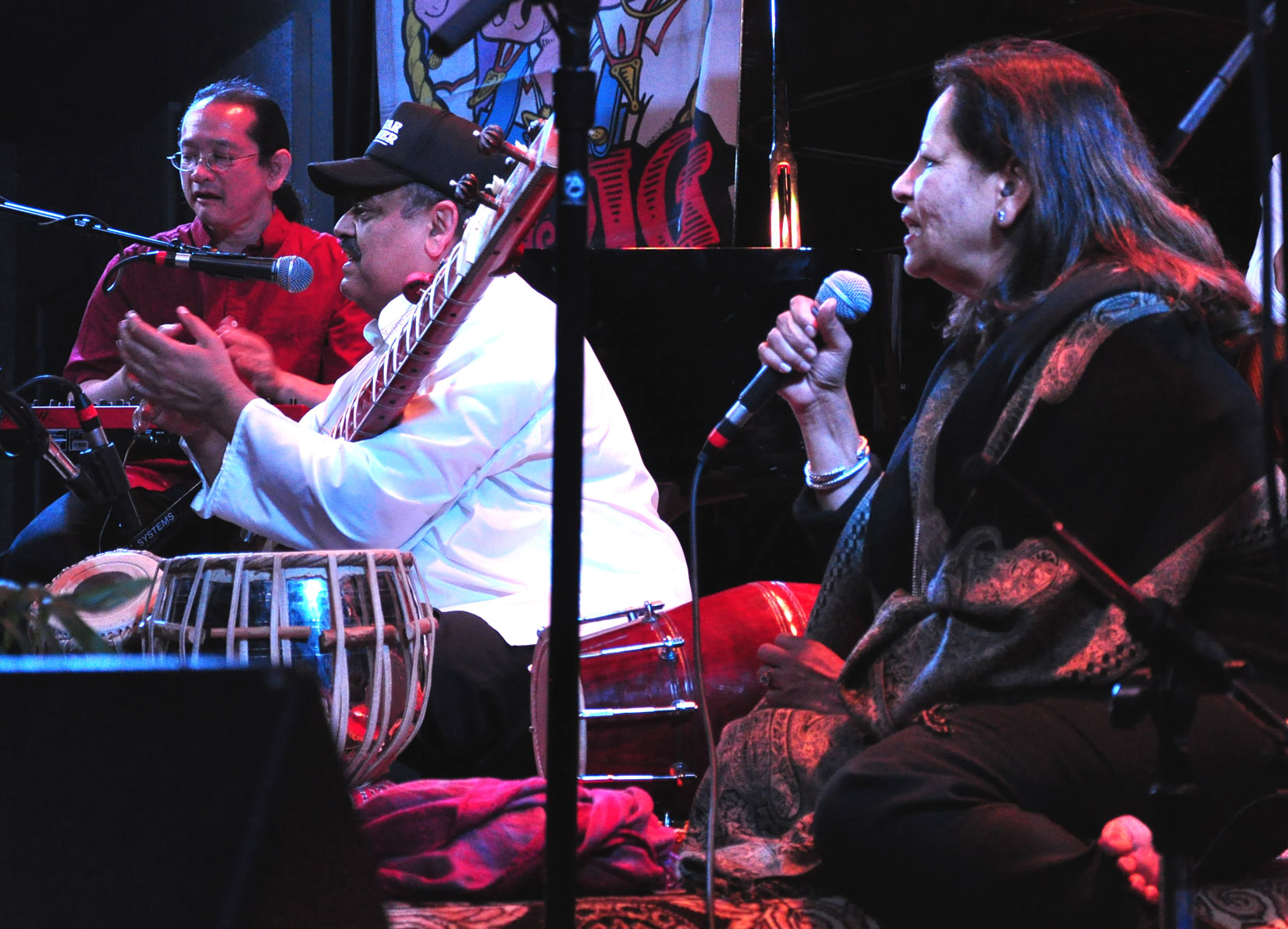 World Beat Raga Rock! Ashwin Batish live at the Kuumbawa Jazz Center, Santa Cruz. All rights reserved. 2012 Ashwin Batish. Copyrighted image. Photographer Chris Bratt